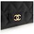 Tarjetero Chanel Matelassé Classic Flap Negro - vista 5