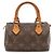 Borsa a mano Louis Vuitton Monogram Mini Speedy Marrone - vista 2