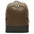 Zaino/Borsa a tracolla Louis Vuitton Damier Jake Marrone Nero Bianco Damier ebene