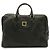 Borsa Boston Loewe in pelle nera Anagram Nero