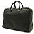 Borsa Boston Loewe in pelle nera Anagram Nero - vista 3