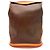 Hermès HERMES Sherpa PM Backpack in Amazonia Leather Brown Orange Yellow Dark brown - view 2