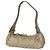 Borsa a tracolla Gucci beige con motivo GG