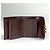 Céline Cartera Triomphe trifold de Celine en cuero marrón Castaño - vista 6