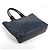 Borsa Cabas Voyage Louis Vuitton Nero Blu navy - vista 2