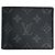 Louis Vuitton Portefeuille Slender Bi-fold Wallet Nero