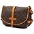 Louis Vuitton Brown Monogram Saumur 30 Marrone - vista 2