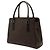 Borsa a mano Burberry in pelle marrone Marrone scuro - vista 2