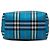 Borsa a mano Burberry Blue Mini House Check Canvas - vista 3