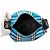 Borsa a mano Burberry Blue Mini House Check Canvas - vista 4