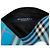 Borsa a mano Burberry Blue Mini House Check Canvas - vista 5