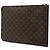 Louis Vuitton Brown Monogram Poche Documents Portfolio Braun - Ansicht 2