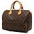 Louis Vuitton Brown Monogram Speedy 30 Marrone - vista 2