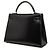 Hermès Black Box Calf Kelly Sellier 32 Nero - vista 2