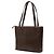 Borsa Tote Burberry in pelle marrone Marrone scuro - vista 2