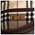 Borsa Tote Burberry in pelle marrone Marrone scuro - vista 5