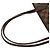 Louis Vuitton Brown Damier Ebene Neverfull MM Marrone - vista 6