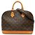 Louis Vuitton Brown Monogram Alma PM Castaño