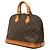 Louis Vuitton Brown Monogram Alma PM Castaño - vista 2