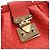 Borsa Nanogram Louis Vuitton in pelle di vitello goffrata rossa Rosso - vista 10