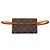 Louis Vuitton Brown Monogram Pochette Florentine Marrone