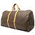 Louis Vuitton Brown Monogram Keepall 60 Marrone - vista 2