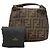 Borsa Fendi in tela Zucca marrone - vista 7