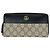 Cartera larga Gucci GG Marmont Negro Beige