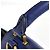 Céline Celine Trapeze Lederhandtasche Two-Way Blau Marineblau - Ansicht 7