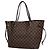 Louis Vuitton Neverfull MM Tote Bag Braun Damier ebene