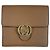 Cartera bi-fold Gucci de cuero marrón Castaño