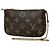 Louis Vuitton Mini Pochette Accessoires Castaño