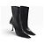 Stivaletti Balenciaga Knife in pelle nera Nero - vista 2