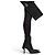Stivaletti Balenciaga Knife in pelle nera Nero - vista 5