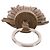 Hermès Accessorio Portachiavi Hermes Carmen Taupe - vista 7
