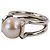 Autre Marque Tiffany HardWear Ring mit Süßwasserperlen Silber - Ansicht 8