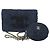 Borsa Chanel Matelassé Coco Mark con pochette Blu navy