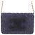 Borsa Chanel Matelassé Coco Mark con pochette Blu navy - vista 3