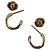 Cartier Trinity Ohrstecker Golden - Ansicht 6