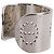 Hermès Brazalete Rígido Hermes Evelyne Eclipse Ag925 Plata - vista 7