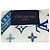 Louis Vuitton Bandeau BB Studded Narrow Scarf Bianco Blu - vista 10