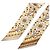 Louis Vuitton Bandeau BB Studded Narrow Scarf Marrone Beige - vista 2