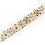 Louis Vuitton Bandeau BB Studded Narrow Scarf Marrone Beige - vista 3