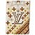 Louis Vuitton Bandeau BB Studded Narrow Scarf Marrone Beige - vista 4