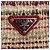Borsa in tweed Prada con placca logo triangolare Rosso - vista 6