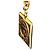 Céline Collana lunga CELINE Vintage con motivo orologio D'oro - vista 12