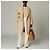 Abrigo Max Mara Crine de Pelo de Camello Beige - vista 5