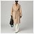 Abrigo Max Mara Crine de Pelo de Camello Beige - vista 6