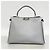 Fendi Peekaboo Essential Handtasche aus Leder Braun - Ansicht 14