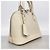 Borsa a mano Louis Vuitton Alma BB in pelle Epi Bianco - vista 2